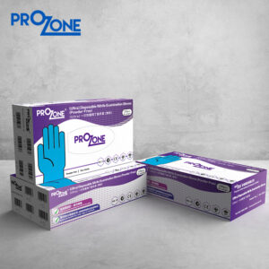 (Ultra)Prozone一次性醫用丁晴手套(無粉)(100個)(S,M,L) (型號: PZ482PF-N)