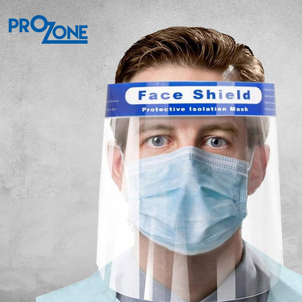 Prozone透明防護面罩 (型號: PZ901-10)