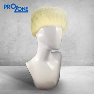 Prozone一次性無紡布條形帽-黃色21" ,(100個/包) (型號: PZ221-100L-YL)