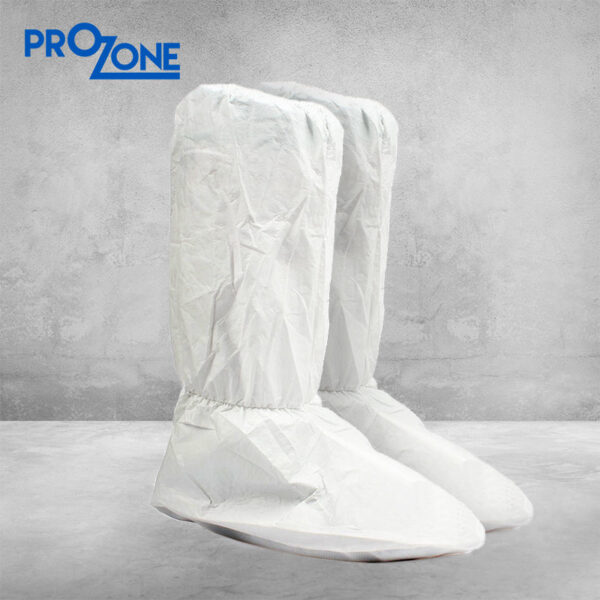Prozone一次性透氣膜長鞋套-白色(50個) (型號: PZ304-50-WH)