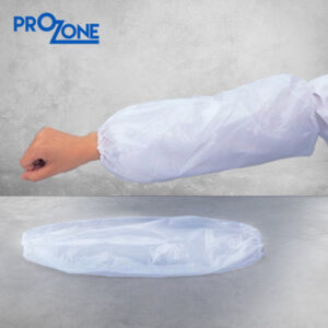 Prozone一次性PE袖套 - 白色 ( 100個 )(型號︰PZ402-100-WH)
