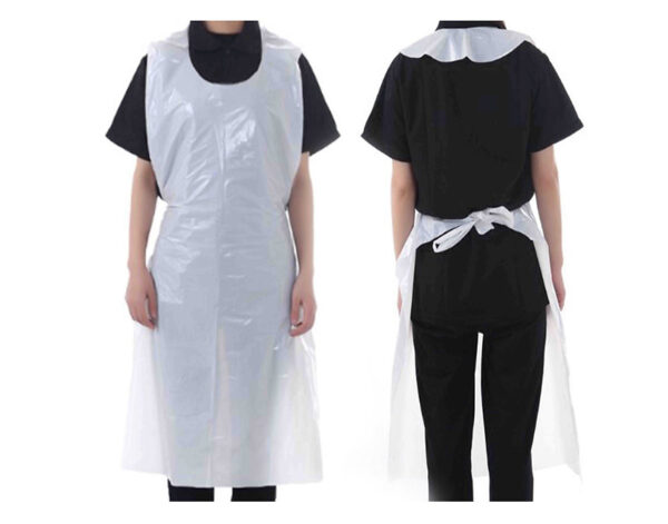 Prozone 一次性PE圍裙 (100pcs)(型號：PZ104-100-WH/BL) - Image 3