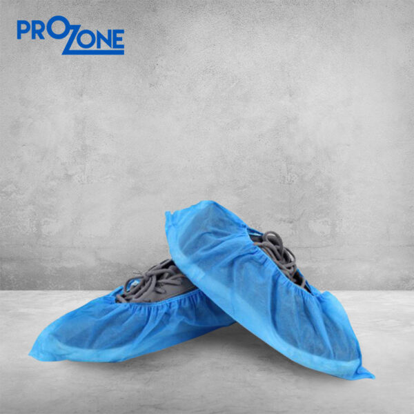 Prozone一次性無紡布防滑鞋套-藍色(100個) (型號: PZ303-100-BL)