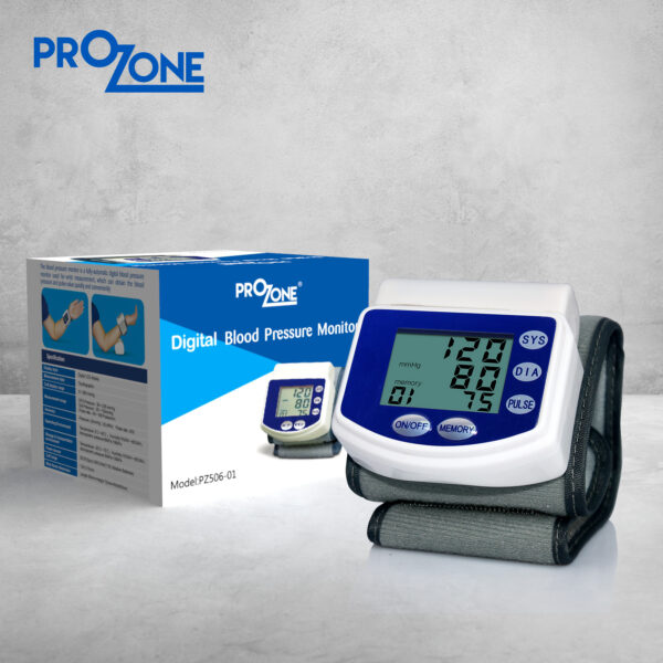 Prozone手腕式血壓計(型號︰PZ506-01)