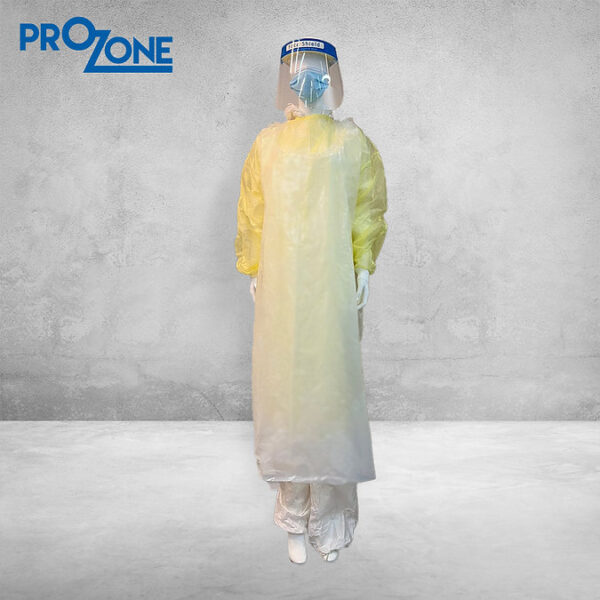 Prozone 一次性PE圍裙 (100pcs)(型號：PZ104-100-WH/BL) - Image 2
